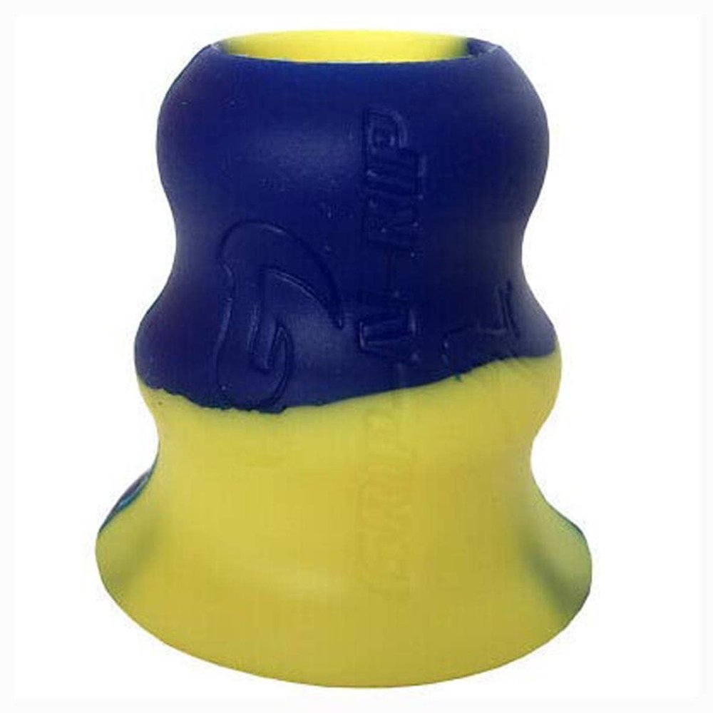 Grip-N-Rip II Softball Bat Taper Non-Slip Ergonomic Grip for Secure Hold Durable & Long-Lasting Easy Installation Fits Most Softball Bats Ideal for Enhanced Comfort & Performance (Blue/Yellow)