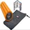 Brazyn Morph Foam Roller (Bravo-Orange): Collapsible Travel Foam Roller for Back Pain Relief, Workout Muscle Recovery, Back Massager, Deep Tissue Leg Massage, Back Cracker, Stretcher; Small, Portable view 3