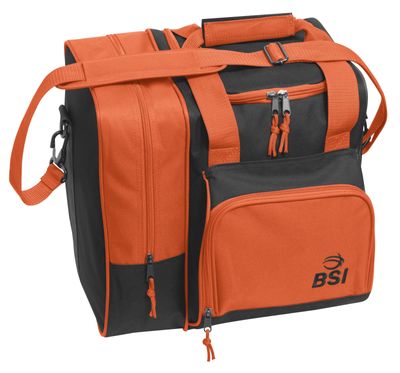 BSI Deluxe Single Tote Bowling Bag Orange