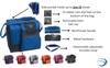 BSI Deluxe Single Tote Bowling Bag Orange view 2