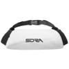 Suddora Football Hand Warmer, Lightweight Polyester Blend Reusable Hand Pouch with Zipped Pocket & Adjustable Strap, Water-Resistant for Football, Baseball, Hiking, Camping  One Size, White view 1