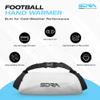 Suddora Football Hand Warmer, Lightweight Polyester Blend Reusable Hand Pouch with Zipped Pocket & Adjustable Strap, Water-Resistant for Football, Baseball, Hiking, Camping  One Size, White view 3