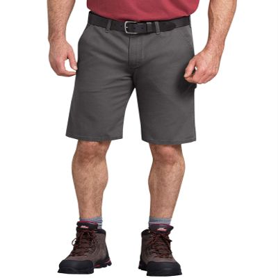 Dickies Men's Tough Max Duck Carpenter Short Shorts, Stonewashed Slate, 34