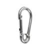 MARINE CITY Carabiner Clip Snap Hook 316 Stainless Steel Clips Ideal for Fishing Boating Sailing & Camping (1 Pcs, 2-3/4 Inches with Ring) view 1