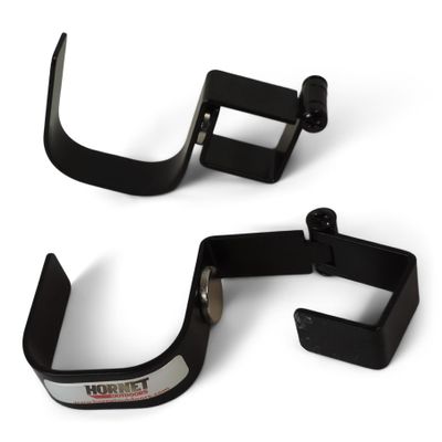 Hornet Outdoors Stay-Put Quick Hook Fits 1" Square Tube TSH-21 Two Accessory Hook. Hunting Bow Hooks 2 Pack