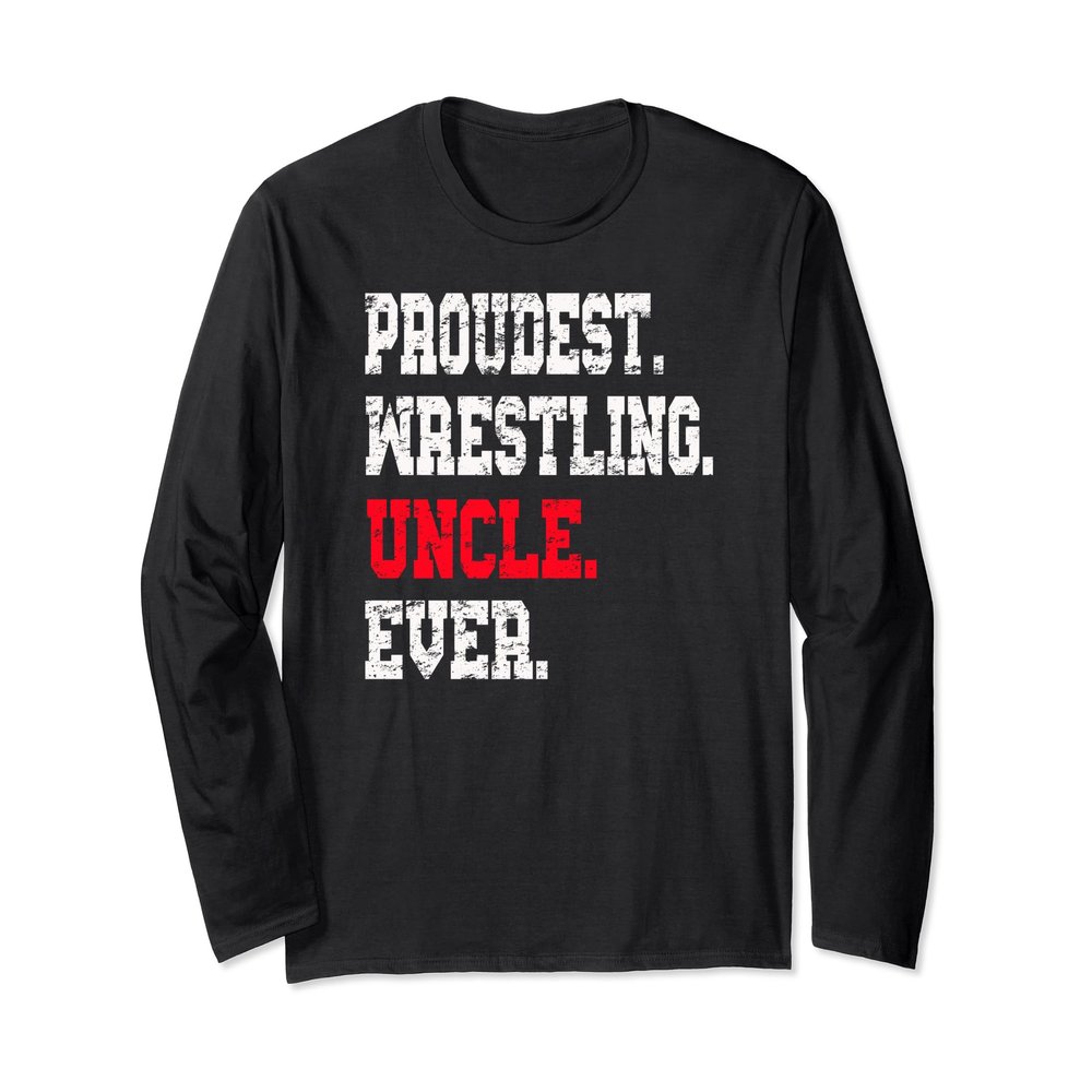 Custom Wrestling Uncle TShirt, Best Uncle Ever Gift