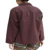 Svenine Childrens Poets Collar Tied Chest Long Sleeve Cotton Renaissance Shirt, 8-10 Years, Stamped Fabric - Dark Brown view 2