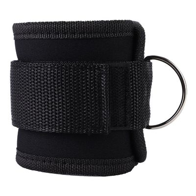 Ankle Strap, Asixx Weight-bearing Ankle Straps Leg or Best Ankle Straps,Fitness Ankle Straps for Cable Machines Ankle Pad's Thickness up To 10 mm, Soft and Comfortable for Foot(Black)