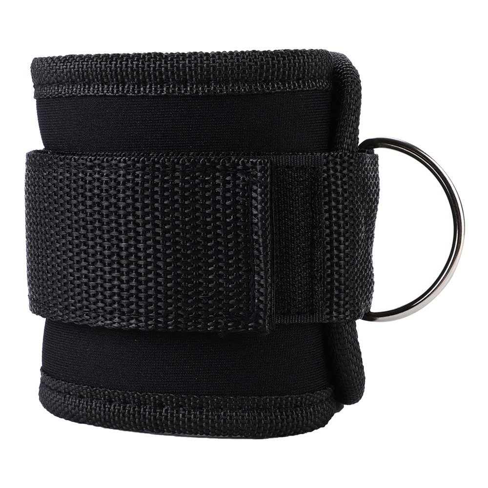 Ankle Strap, Asixx Weight-bearing Ankle Straps Leg or Best Ankle Straps,Fitness Ankle Straps for Cable Machines Ankle Pad's Thickness up To 10 mm, Soft and Comfortable for Foot(Black)