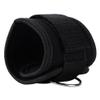 Ankle Strap, Asixx Weight-bearing Ankle Straps Leg or Best Ankle Straps,Fitness Ankle Straps for Cable Machines Ankle Pad's Thickness up To 10 mm, Soft and Comfortable for Foot(Black) view 2