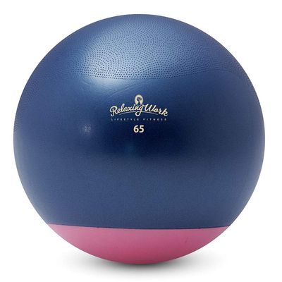 (Relaxing Work) HATACHI StayPlus Gym Ball, 25.6 inches (65 cm)