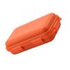 FILFEEL Outdoor Plastic Shockproof Box Airtight Survival Case Container Storage Carry Box Small (L-Orange) view 2