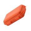 FILFEEL Outdoor Plastic Shockproof Box Airtight Survival Case Container Storage Carry Box Small (L-Orange) view 3