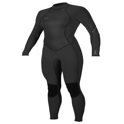 O'Neill Wetsuits Women's Bahia 3/2mm Back Zip Full, Black/Black/Black, Size 6