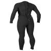 O'Neill Wetsuits Women's Bahia 3/2mm Back Zip Full, Black/Black/Black, Size 6 view 2