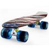 Skateboards Kids Mini 22 inch Cruiser Beginner Skateboard Boys Board for Girl Youth Children Toddler Teenagers Adults Patinetas Dog (American Flag) view 1