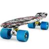 Skateboards Kids Mini Cruiser Retro Boy Girl Skateboard for Kids Youth Beginners Children Toddler Teenagers Adults Dog 22 inch (Graffiti) view 1