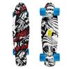 Skateboards Kids Mini Cruiser Retro Boy Girl Skateboard for Kids Youth Beginners Children Toddler Teenagers Adults Dog 22 inch (Graffiti) view 2