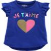 OSHKOSH B'GOSH Girls' Little Short-Sleeve Tunic, Bluetiful, 7 view 1