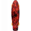 Skateboard Adults Mini Cruiser Complete Kids Skateboards Youth Board for Boy Girl Beginners Children Toddler Teenagers 22 inch (Red Flame) view 4