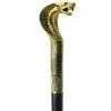 Gold King Cobra Pimp Cane - Egyptian Style Staff Scepter Emperor Prop view 2