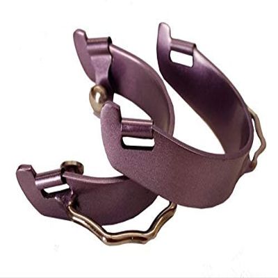 Showman Color Coated Lightweight Aluminum Bumper Spurs