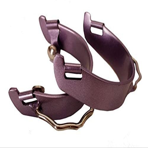 Showman Color Coated Lightweight Aluminum Bumper Spurs