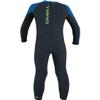 O'Neill Kids Reactor-2 2 mm Back Zip Full Slate/Black/Ocean 12 Months view 3
