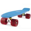Skateboards Beginners 22 inch Mini Cruiser Girl Skateboard for Kids Boys Youth Beginners Child Toddler Teenagers Adults Dog (Blue Red) view 1