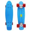 Skateboards Beginners 22 inch Mini Cruiser Girl Skateboard for Kids Boys Youth Beginners Child Toddler Teenagers Adults Dog (Blue Red) view 2