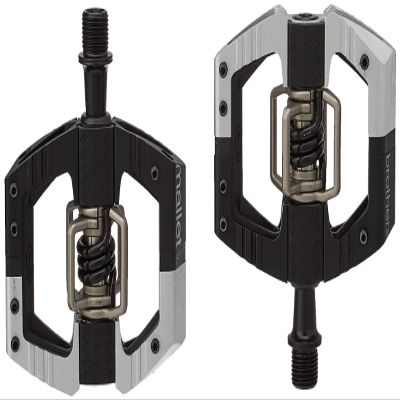 Mallet E Pedal - Black & Silver/Black Spring