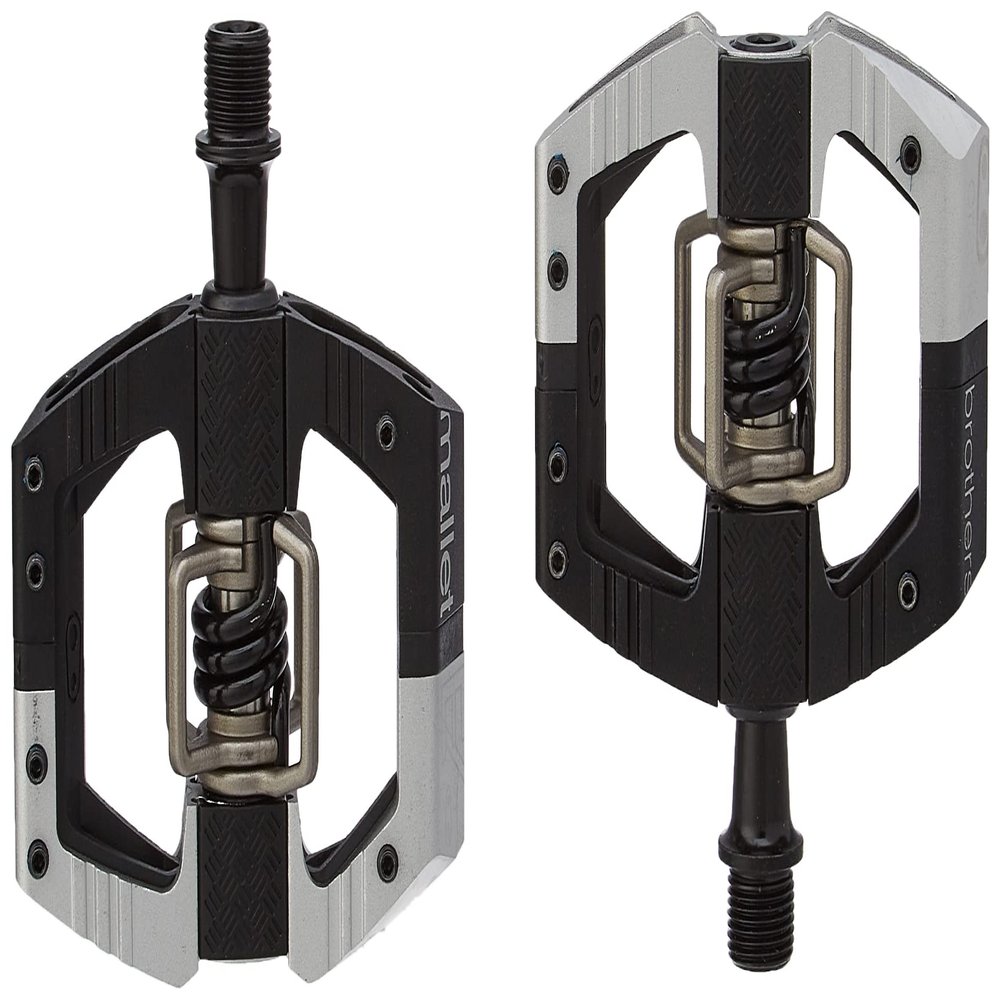 Mallet E Pedal - Black & Silver/Black Spring