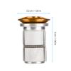 Alomejor Stem Headset Aluminum Alloy Fork Expander Top Cover Bolt for 1 Inch(24.5mm) / 1.25 Inch(28.6mm) (Golden) view 2