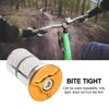 Alomejor Stem Headset Aluminum Alloy Fork Expander Top Cover Bolt for 1 Inch(24.5mm) / 1.25 Inch(28.6mm) (Golden) view 3