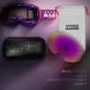 OutdoorMaster Ski Goggles PRO - Frameless, Interchangeable Lens 100% UV400 Protection Snow Goggles for Men & Women (Pink-Purple Frame VLT 45% Fuchsia Lens and Free Protective Case) view 4