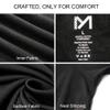 MEETYOO Thermal Underwear for Men, Winter Gear Long Johns Base Layer Top and Bottom Set for Skiing Running view 3