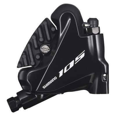 Shimano 105 BR-R7070 105 Flat Mount calliper, Without Rotor or adapters, Rear, Black