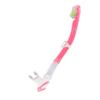 Adult Dry Snorkel with Comfortable Silicone Mouthpiece Snorkeling Scuba Diving (Rose, 49cm) view 1