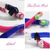 Adult Dry Snorkel with Comfortable Silicone Mouthpiece Snorkeling Scuba Diving (Rose, 49cm) view 3