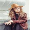 Jastore Kids Girls Boys Classic Wide Brim Bowknot Floppy Fedora Hat Wool Felt Bowler Cap(C-Coffee, 5-10 Years) view 3
