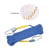 X XBEN Outdoor Climbing Rope Rock Climbing Rope, Escape Rope Climbing Equipment Fire Rescue Parachute Rope (96 Foot) - Blue view 2