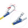 X XBEN Outdoor Climbing Rope Rock Climbing Rope, Escape Rope Climbing Equipment Fire Rescue Parachute Rope (96 Foot) - Blue view 3