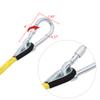 X XBEN Outdoor Climbing Rope Rock Climbing Rope, Escape Rope Climbing Equipment Fire Rescue Parachute Rope (96 Foot) - Black view 3