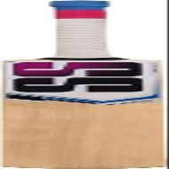 SS Kashmir Willow Leather Ball Cricket Bat, Exclusive Cricket Bat for Adult Full Size with Full Protection Cover (Slogger)