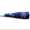 BAMBOOBAT by Pinnacle Sports Equipment INC. Adult Maple/Bamboo Hybrid Baseball Bat, White Handle/Navy Barrel 243 End Loaded, 34" view 4