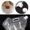 Folding Water Bag, 10L Water Container Bucket Storage Lifting Food Grade BPA- Bag for Outdoor Camping Hiking view 4