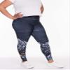 Colorado Mountain Sketch Yoga Pants (Small) view 4