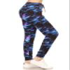 Leggings Depot Women's Relaxed fit Jogger Pants - Track Cuff Sweatpants with Pockets-R553, Medium, Galaxy view 1