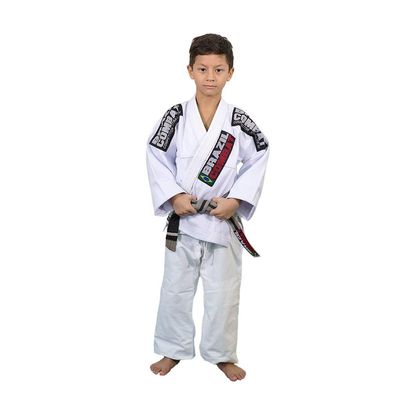 Xtra-LITE JIU Jitsu GI Kids - Premium Brazilian Jiu Jitsu GI for Young BJJ Enthusiasts - Lightweight, Breathable, and Stylish - Perfect for Training and Competitions - White M0
