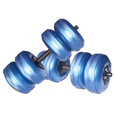 Deiris Water Filled Dumbbells Set - Water Filled Weights - Portable Travel Weights - Weights Adjustable Dumbbells - Portable Fitness Equipment - Strength Training - Fitness and Shaping